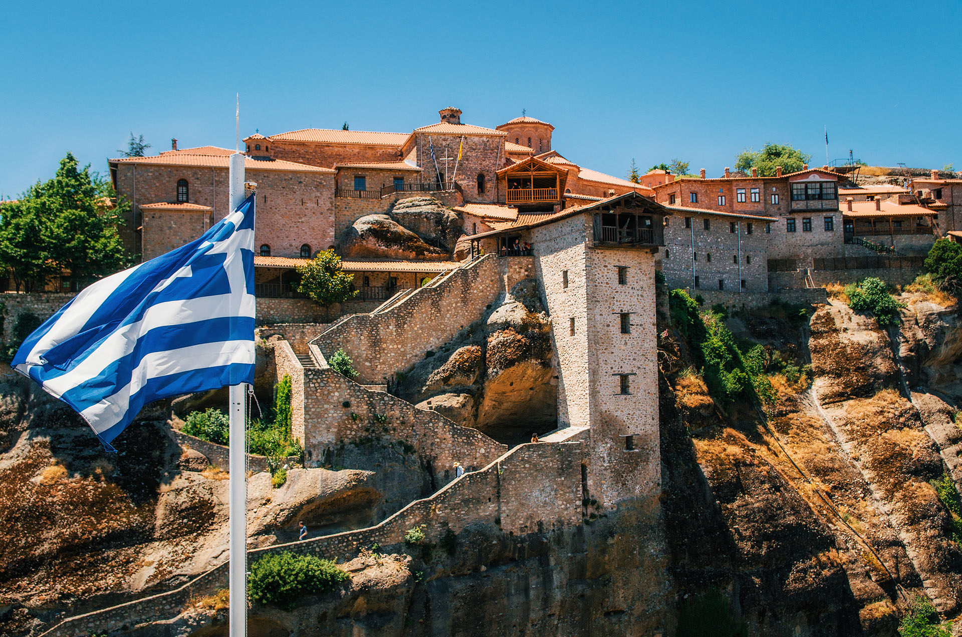 Holy Monastery Of The Great Meteoro Infotourist Meteora